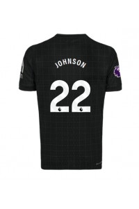 Tottenham Hotspur Brennan Johnson #22 Jalkapallovaatteet Vieraspaita 2025-26 Lyhythihainen